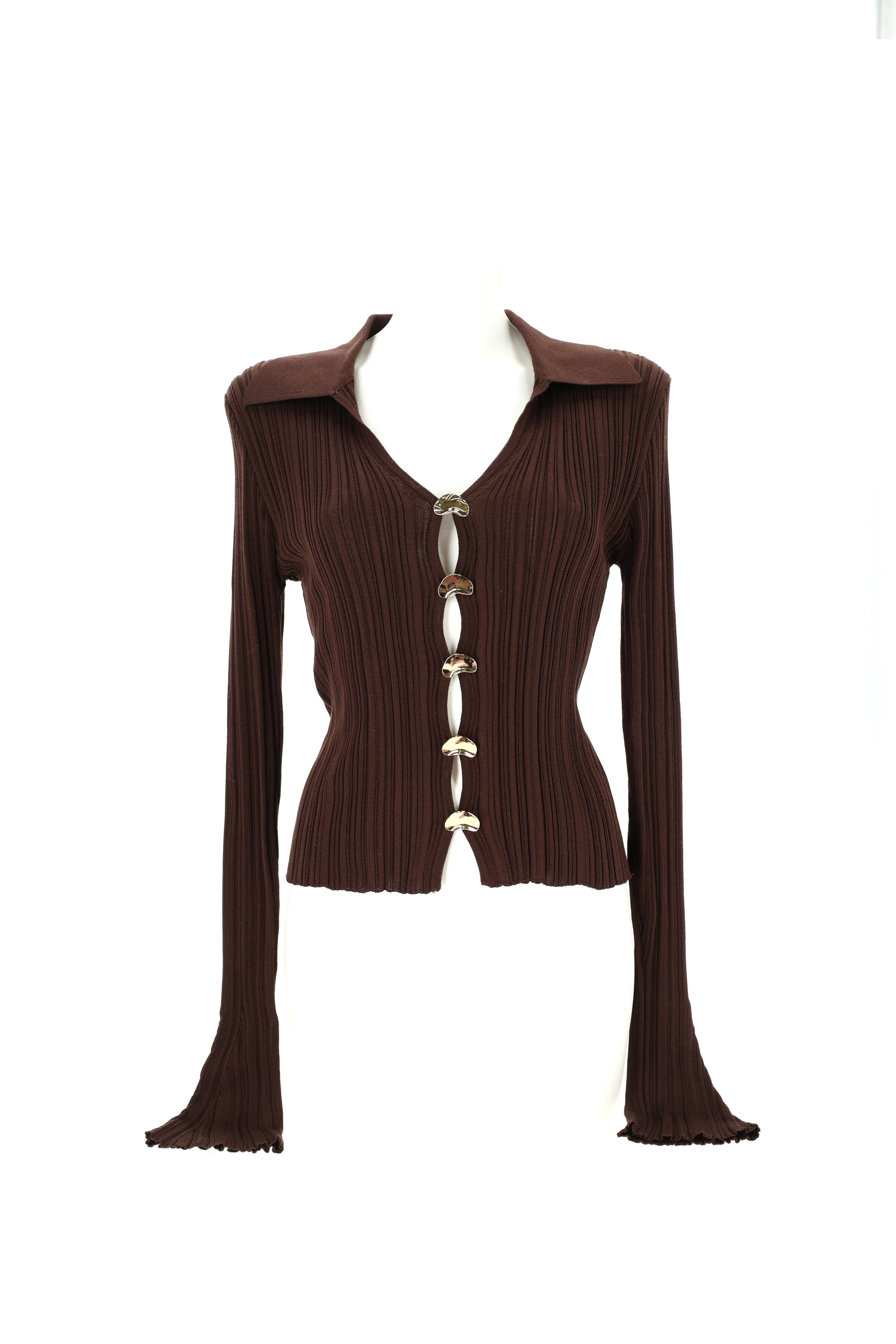 PALAIDINĖ / MEGZTINIS SU AUKSO DETALĖMIS