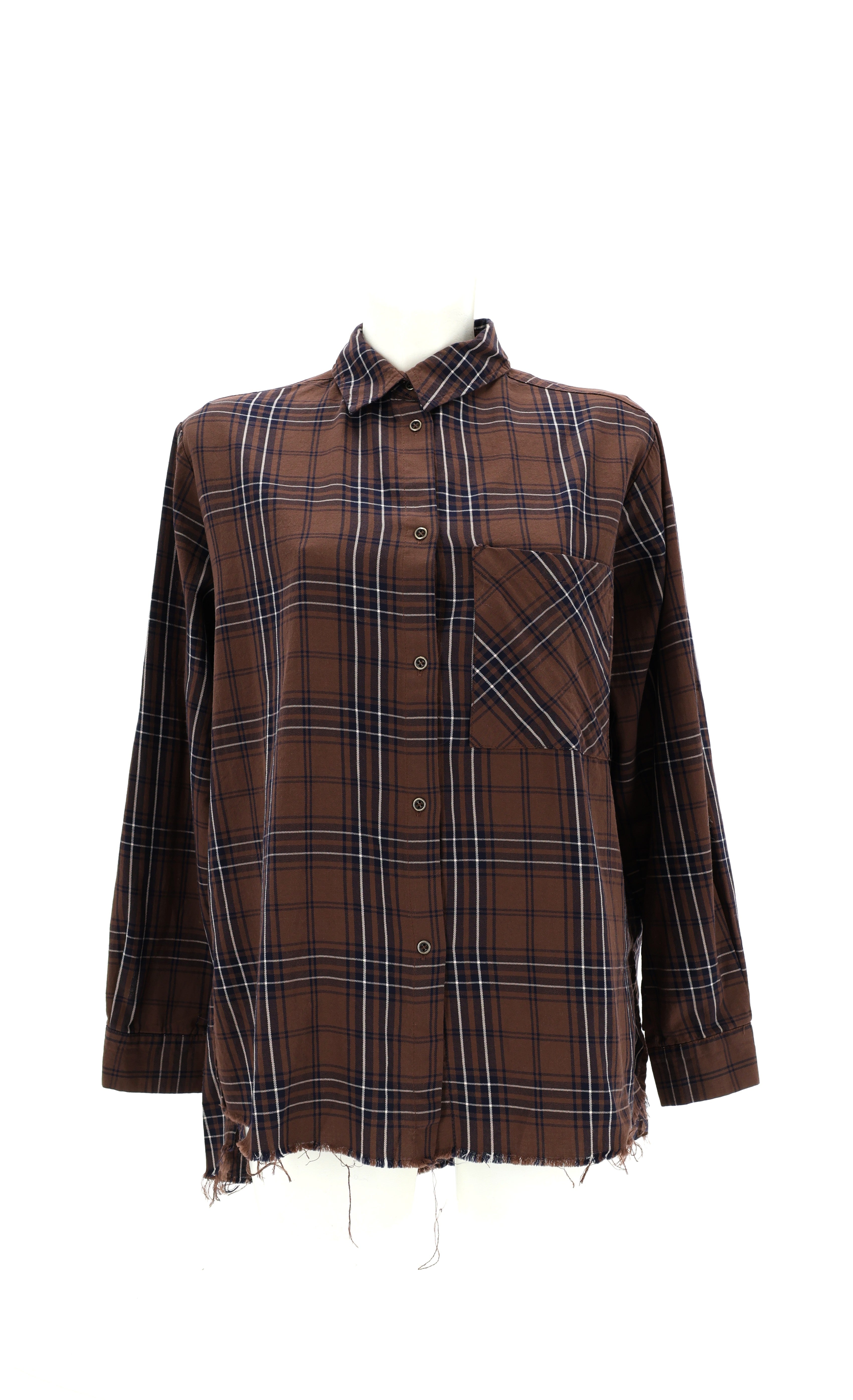 OVERSIZE DRYŽUOTI RUDI MARŠKINIAI