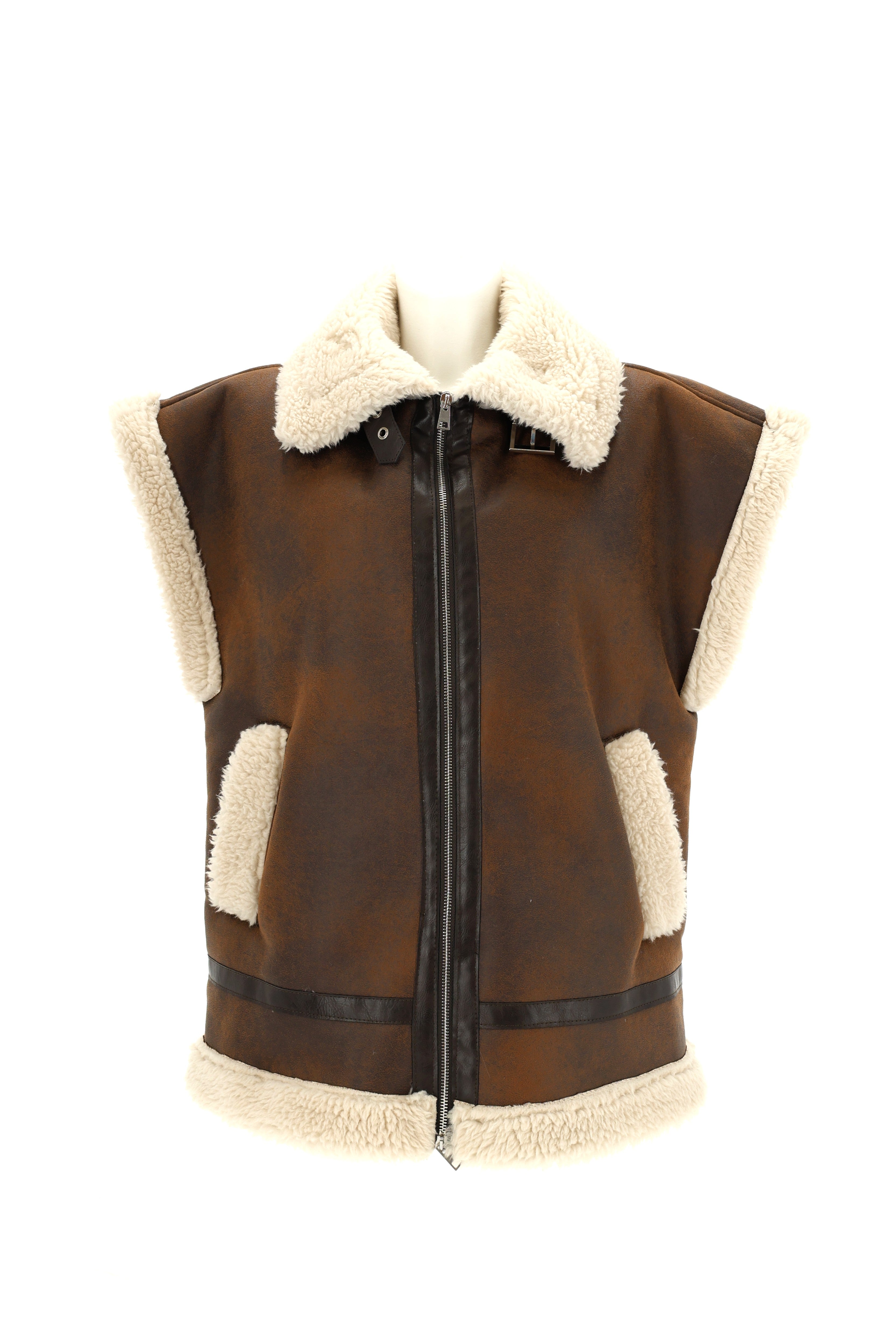 OVERSIZE LIEMENĖ SU DIRBTINIU KAILIU