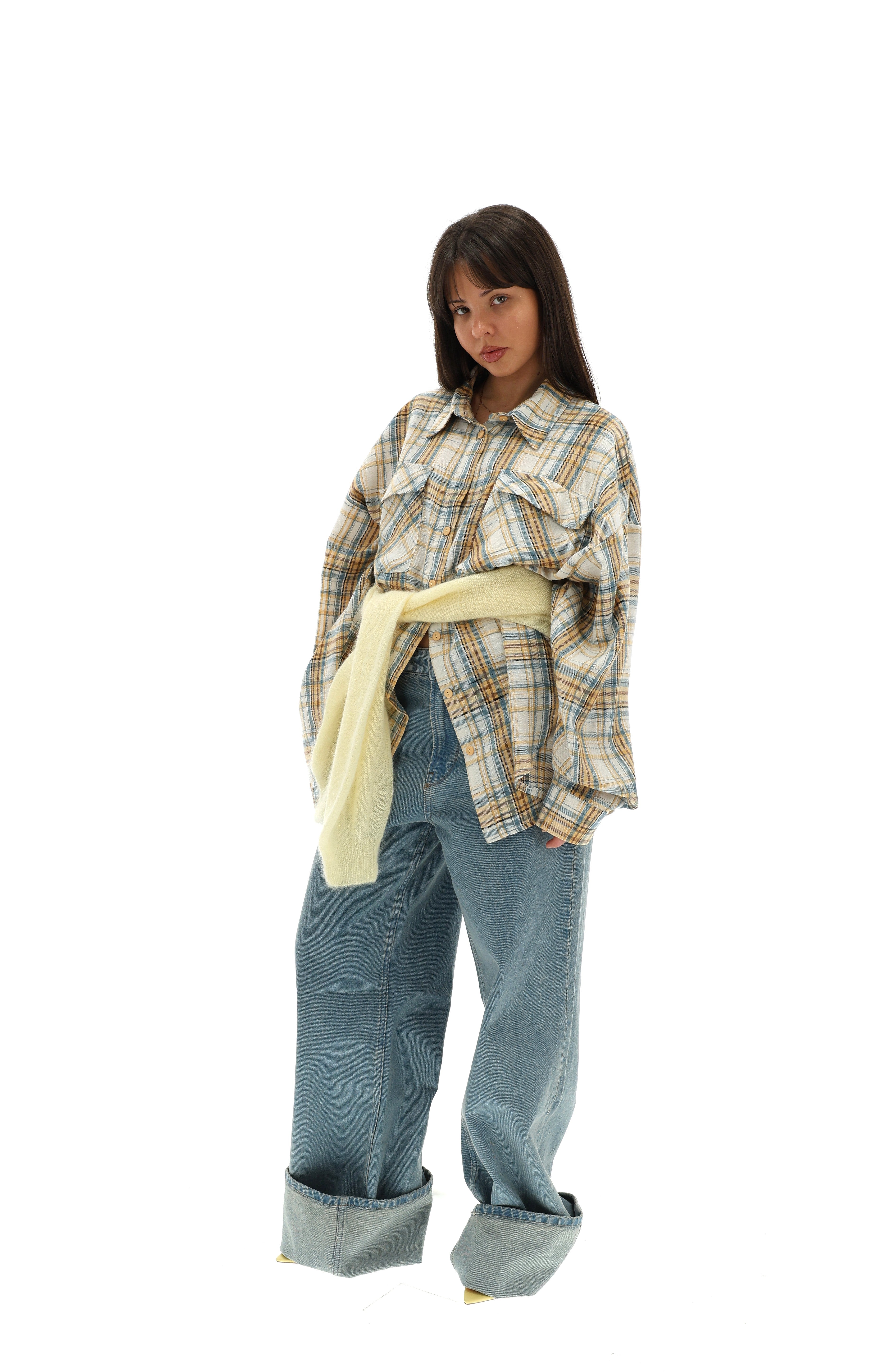 OVERSIZE LANGUOTI MARŠKINIAI