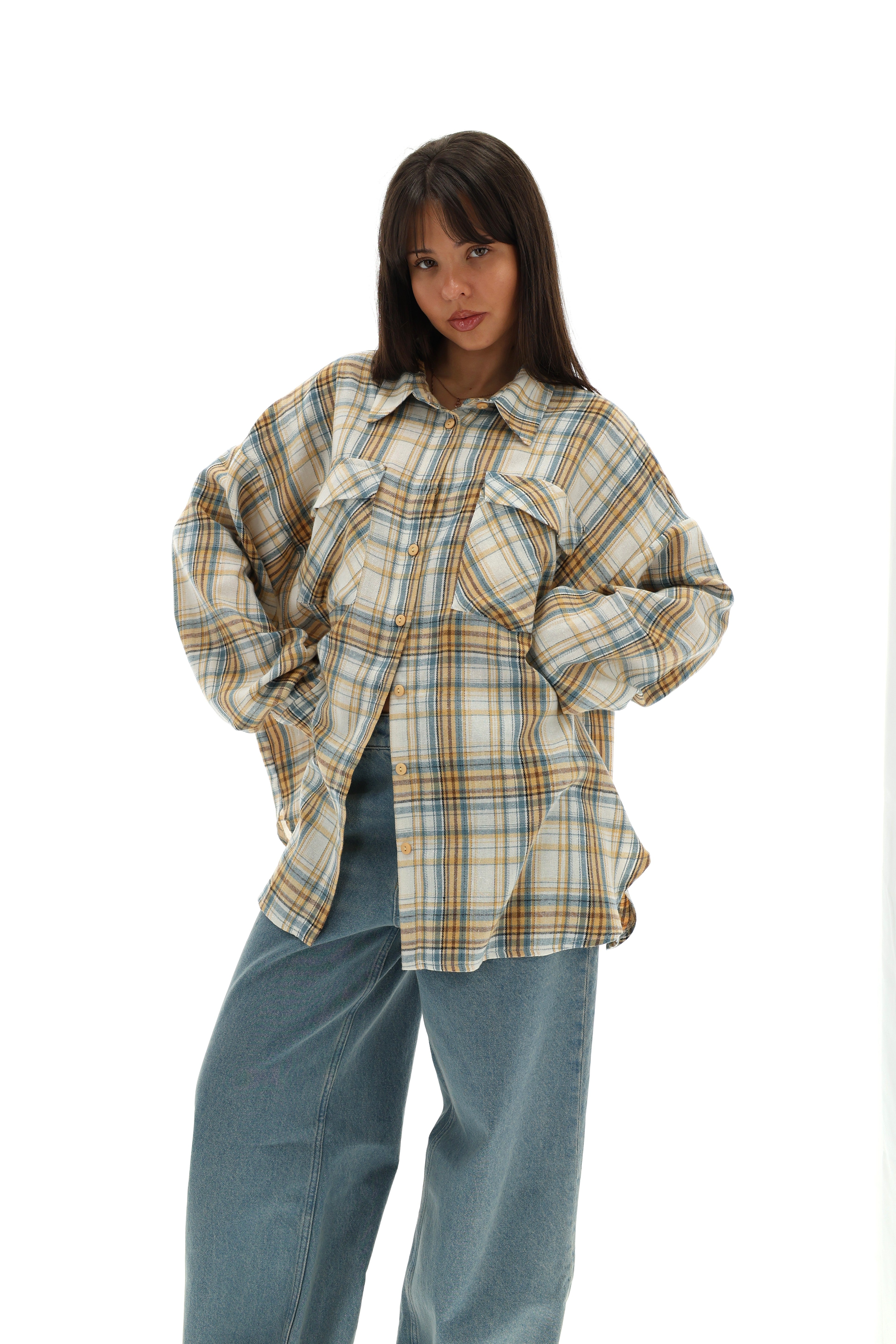 OVERSIZE LANGUOTI MARŠKINIAI