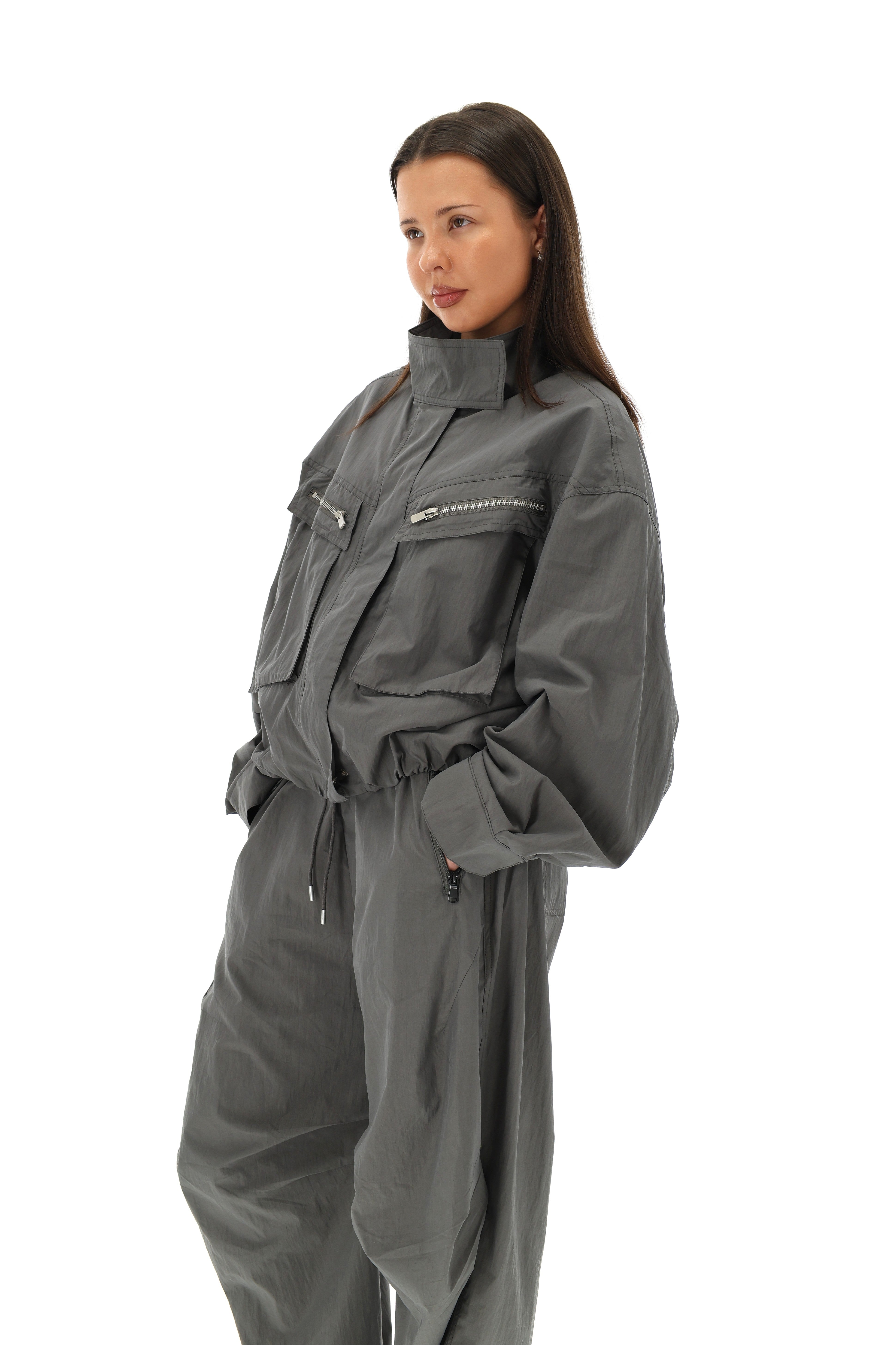 CARGO BOMBER JACKET