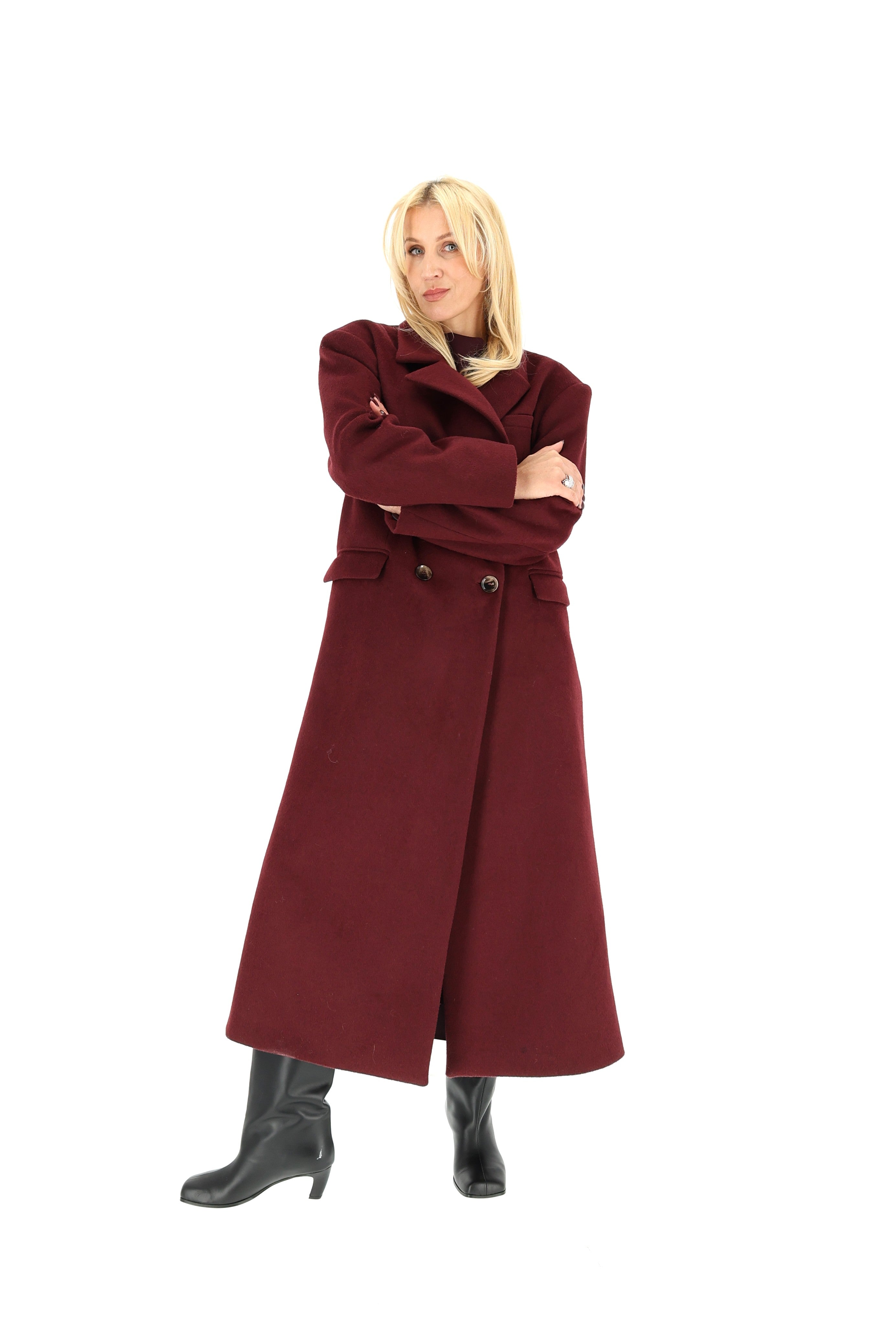 TIESAUS KIRPIMO ILGAS BORDO PALTAS