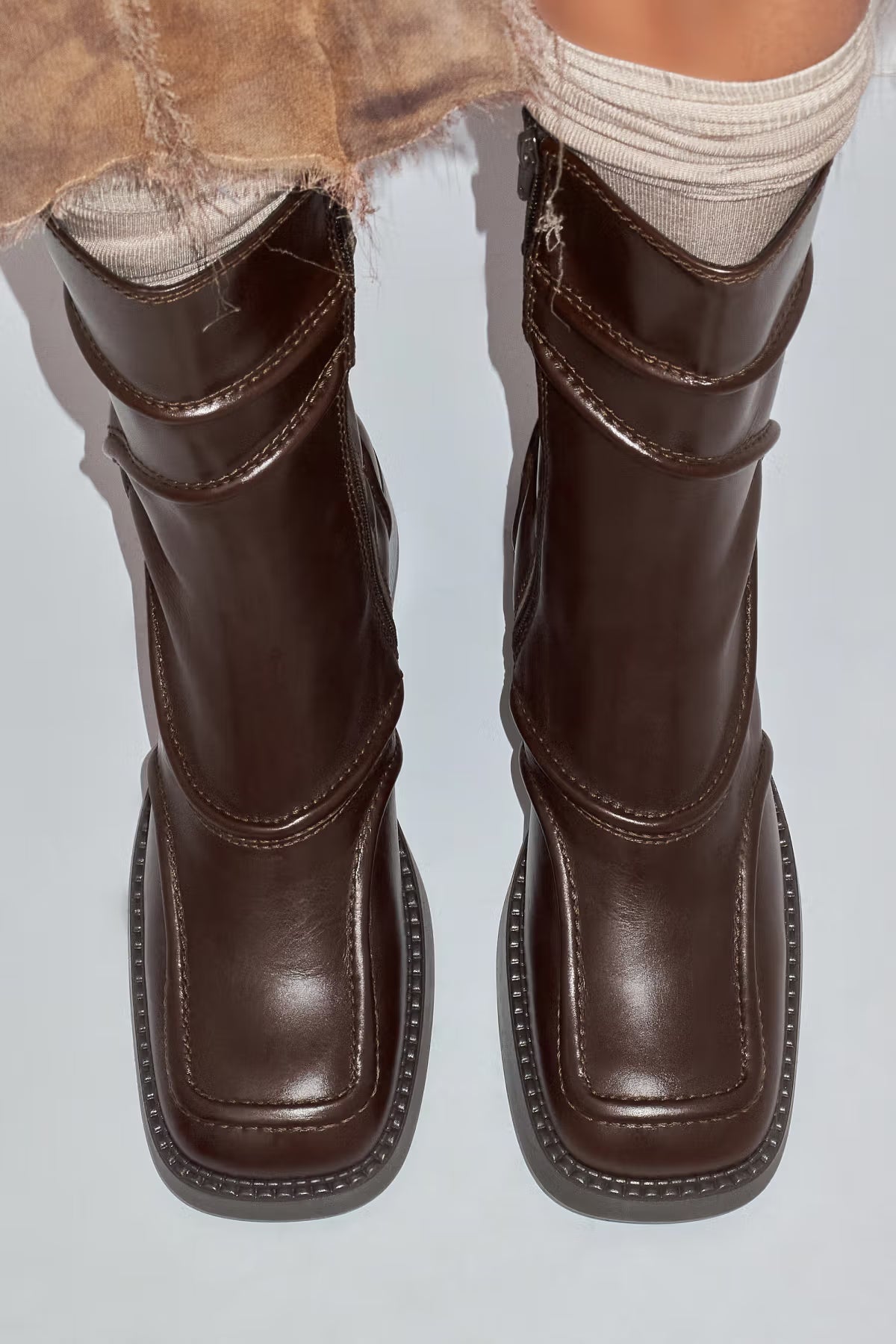 MIISTA MALENE BROWN ANKLE BOOTS