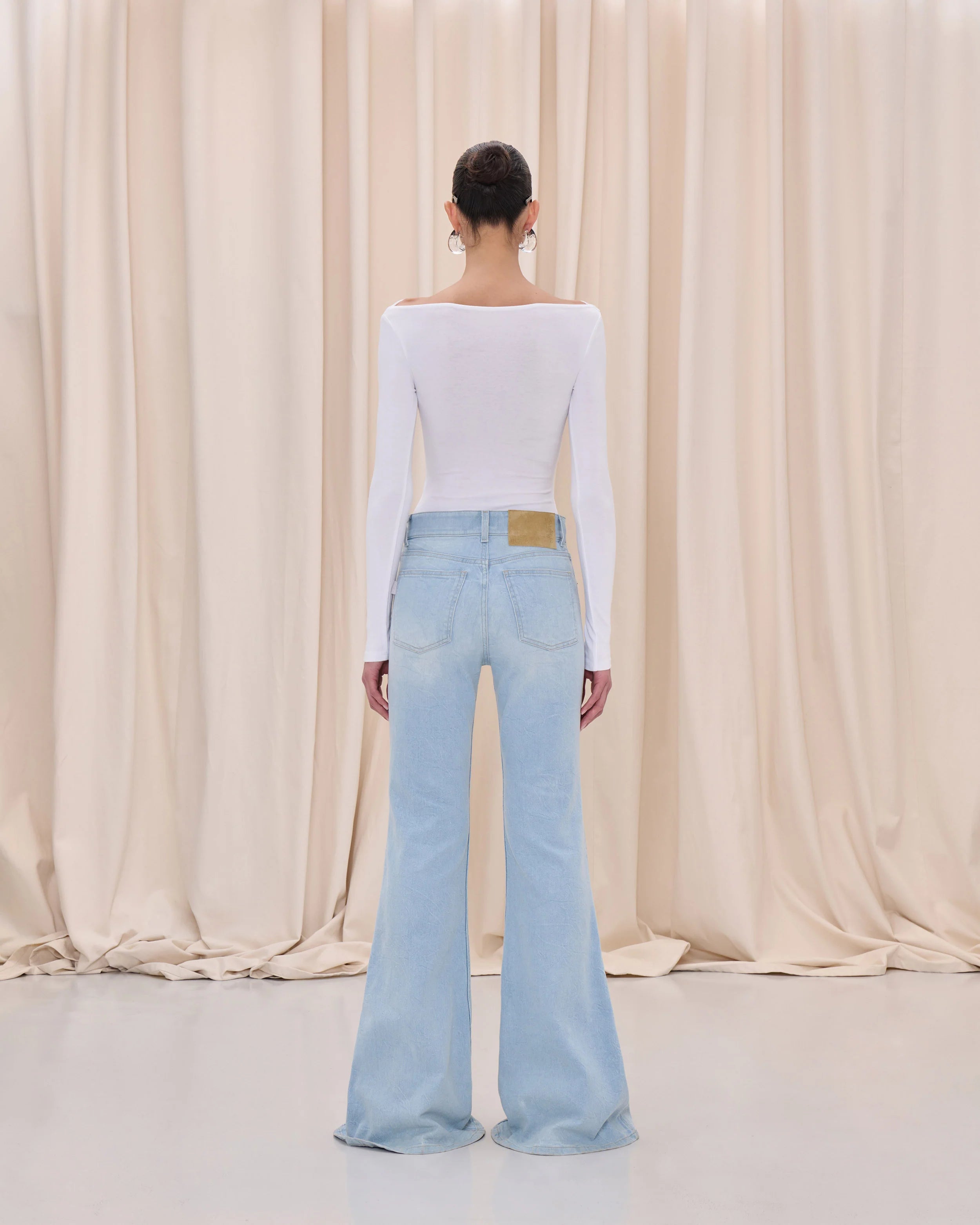 HAIKURE PLATĖJANTYS DŽINSAI ICE GREY