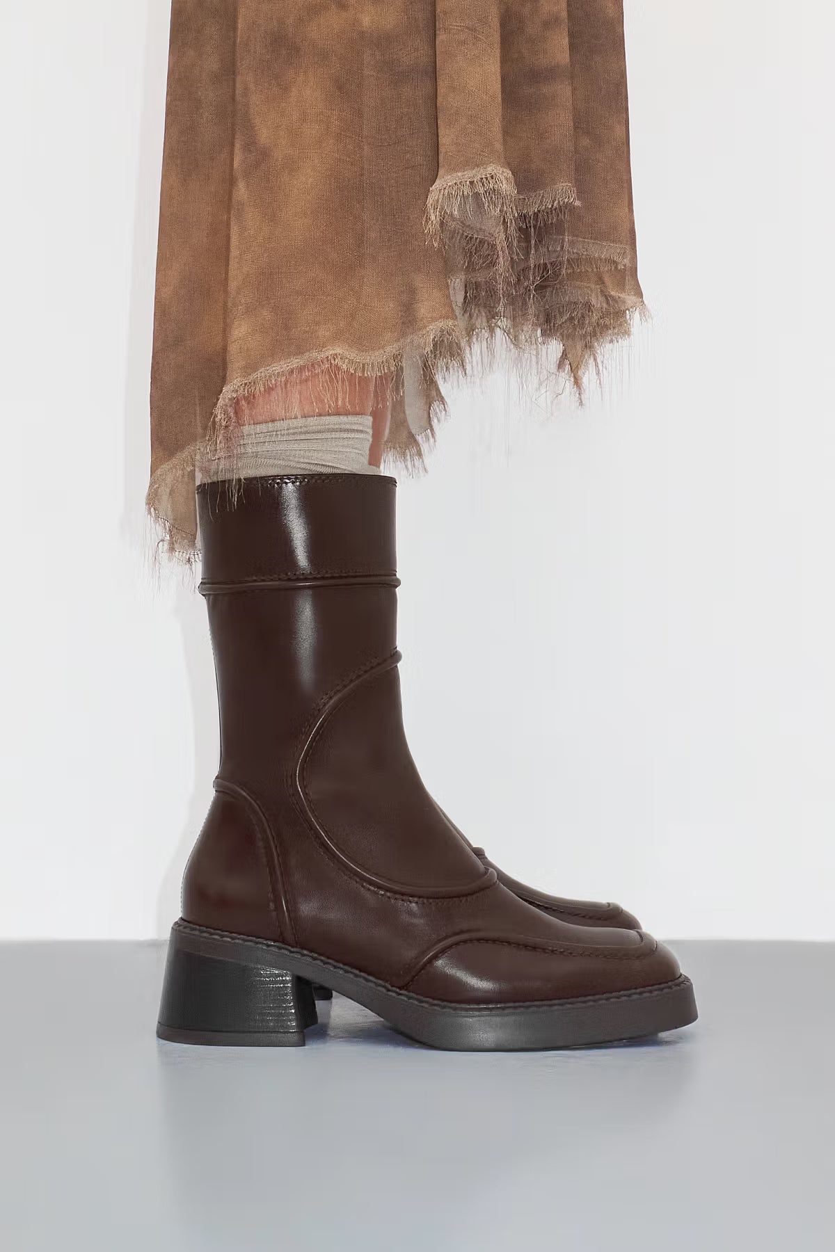 MIISTA MALENE BROWN ANKLE BOOTS