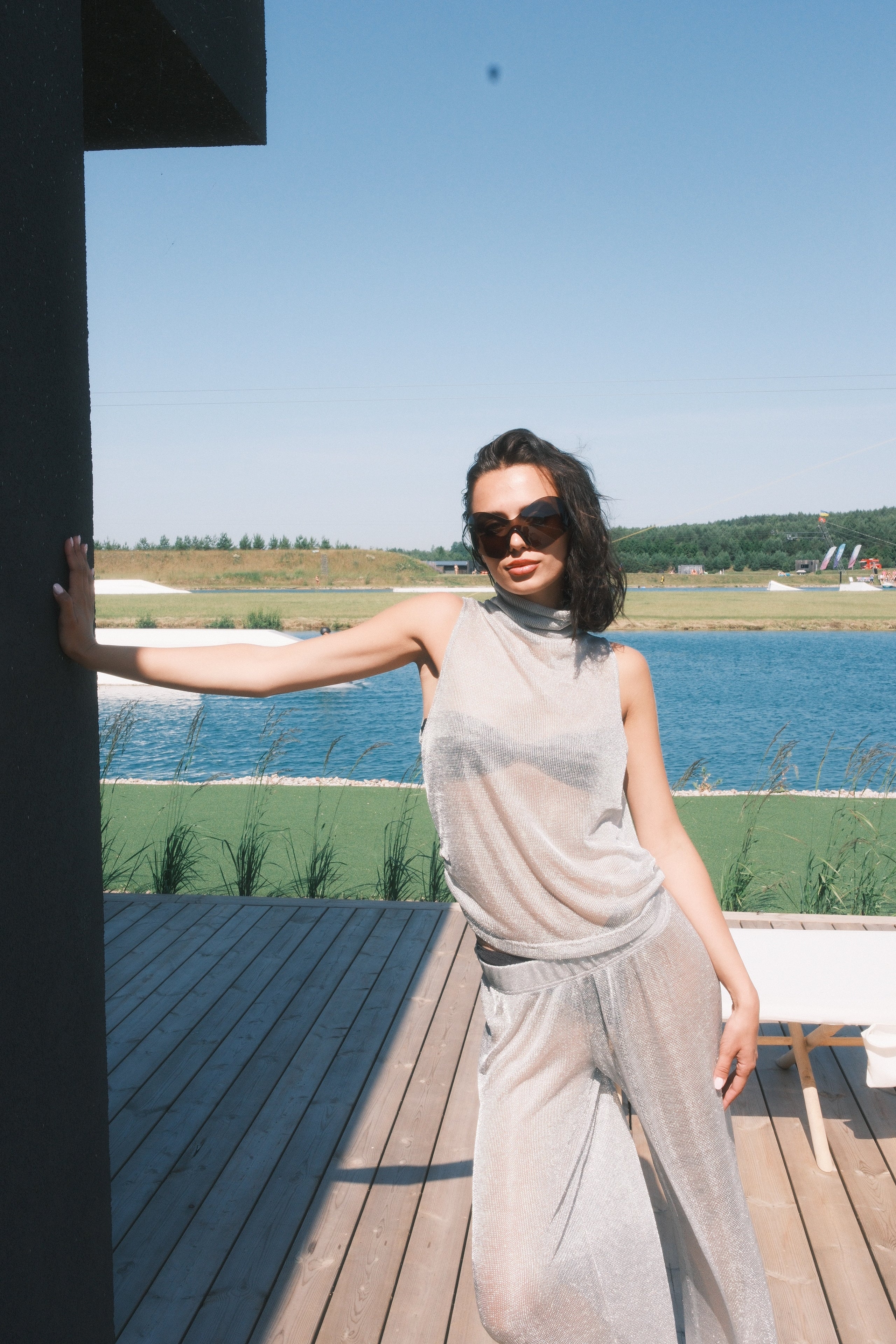 LILEILA EDITION SILVER PALAIDINĖ SU KAKLU