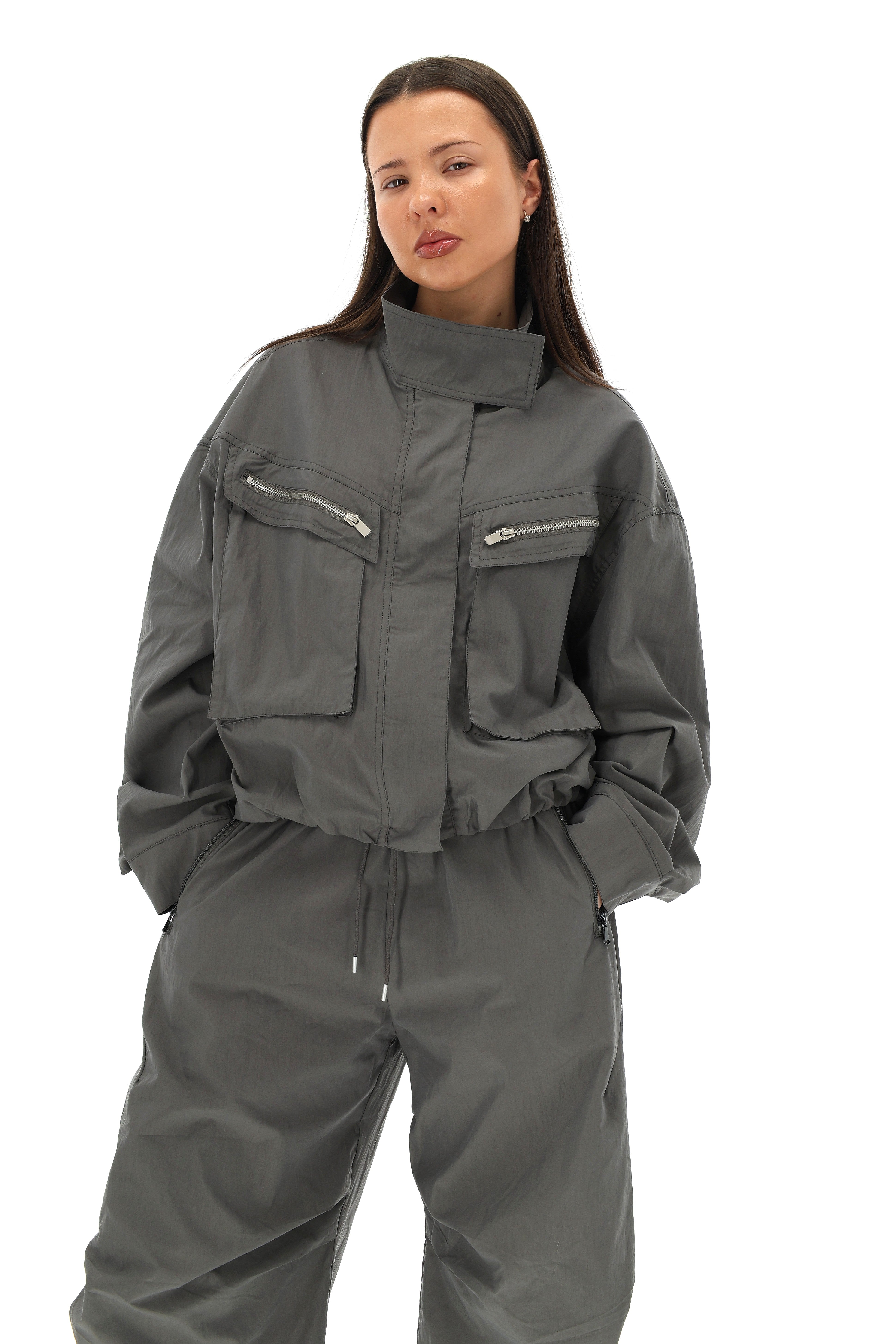 CARGO BOMBER JACKET