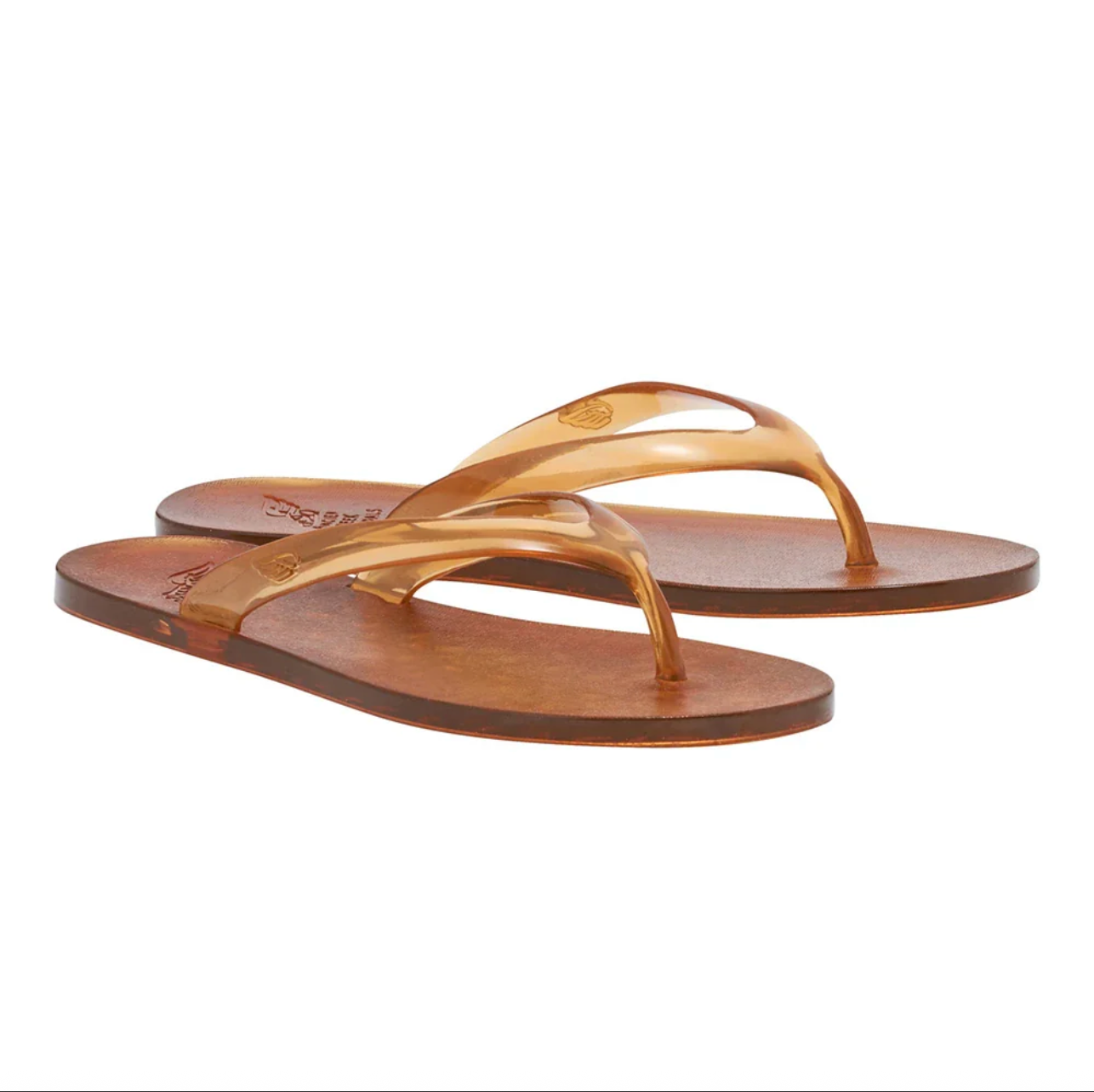 JELLY FLIP FLOP CARAMEL