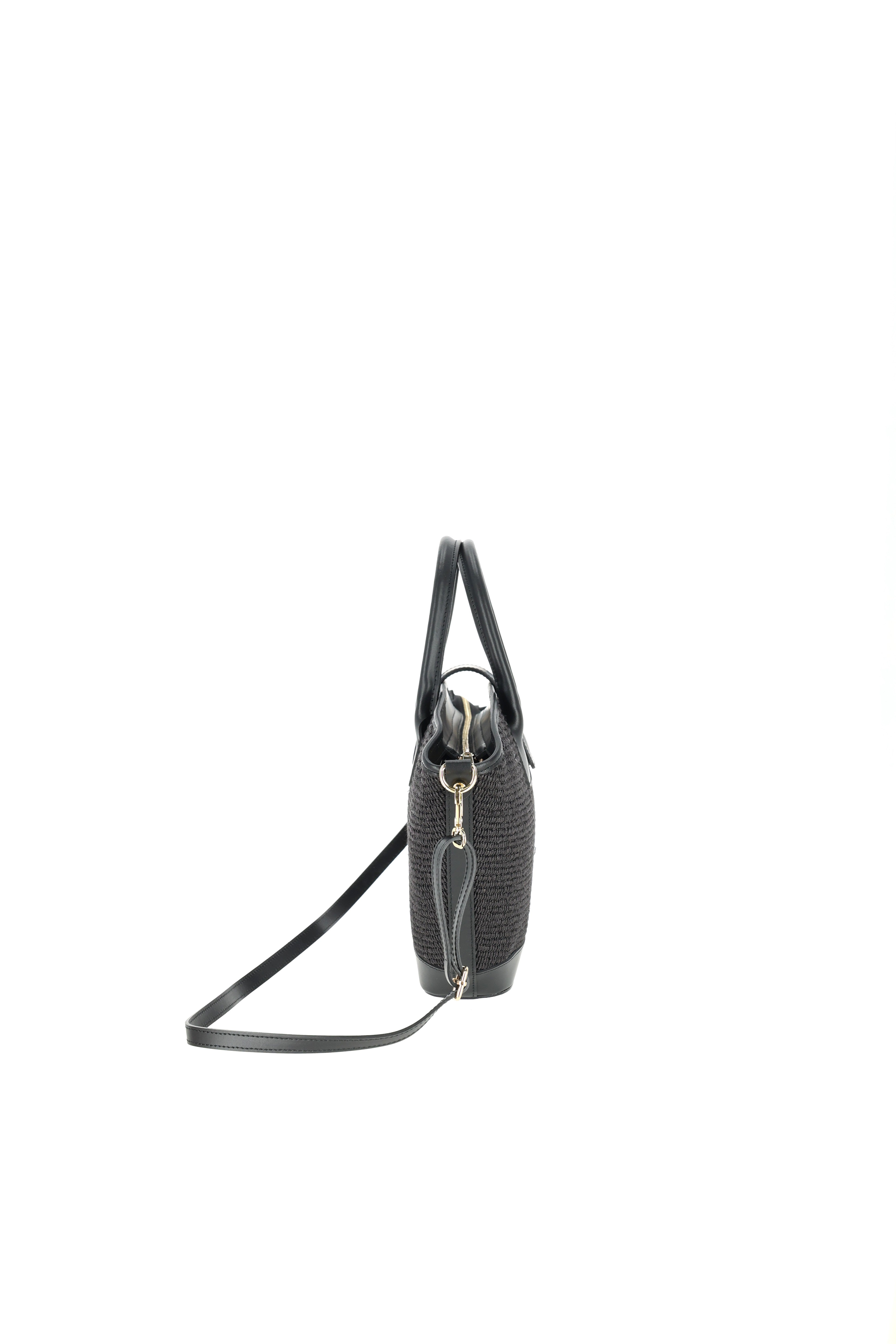 PINTA SUMMER BAG SU ODOS DETALĖMIS BLACK