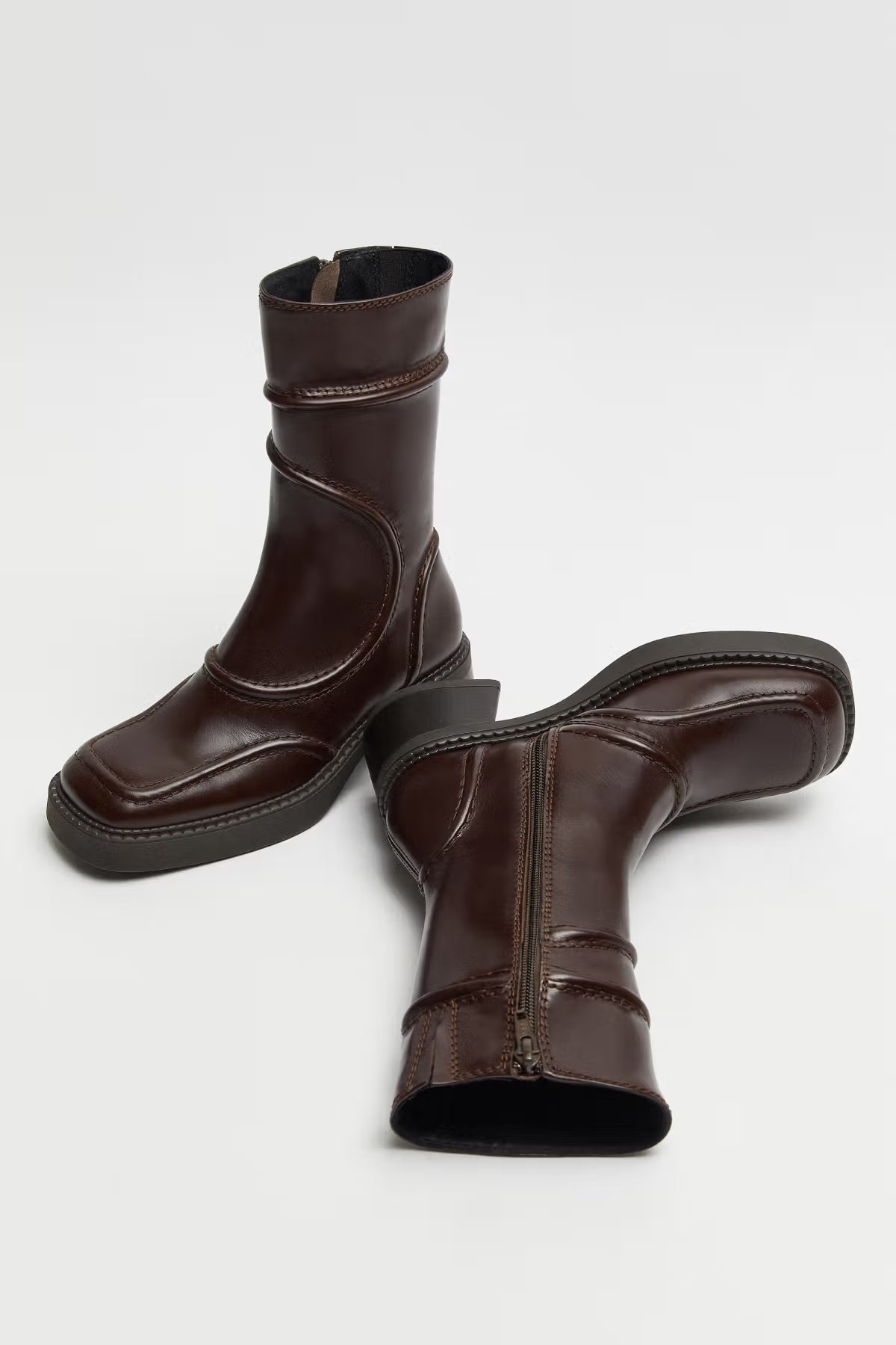 MIISTA MALENE BROWN ANKLE BOOTS