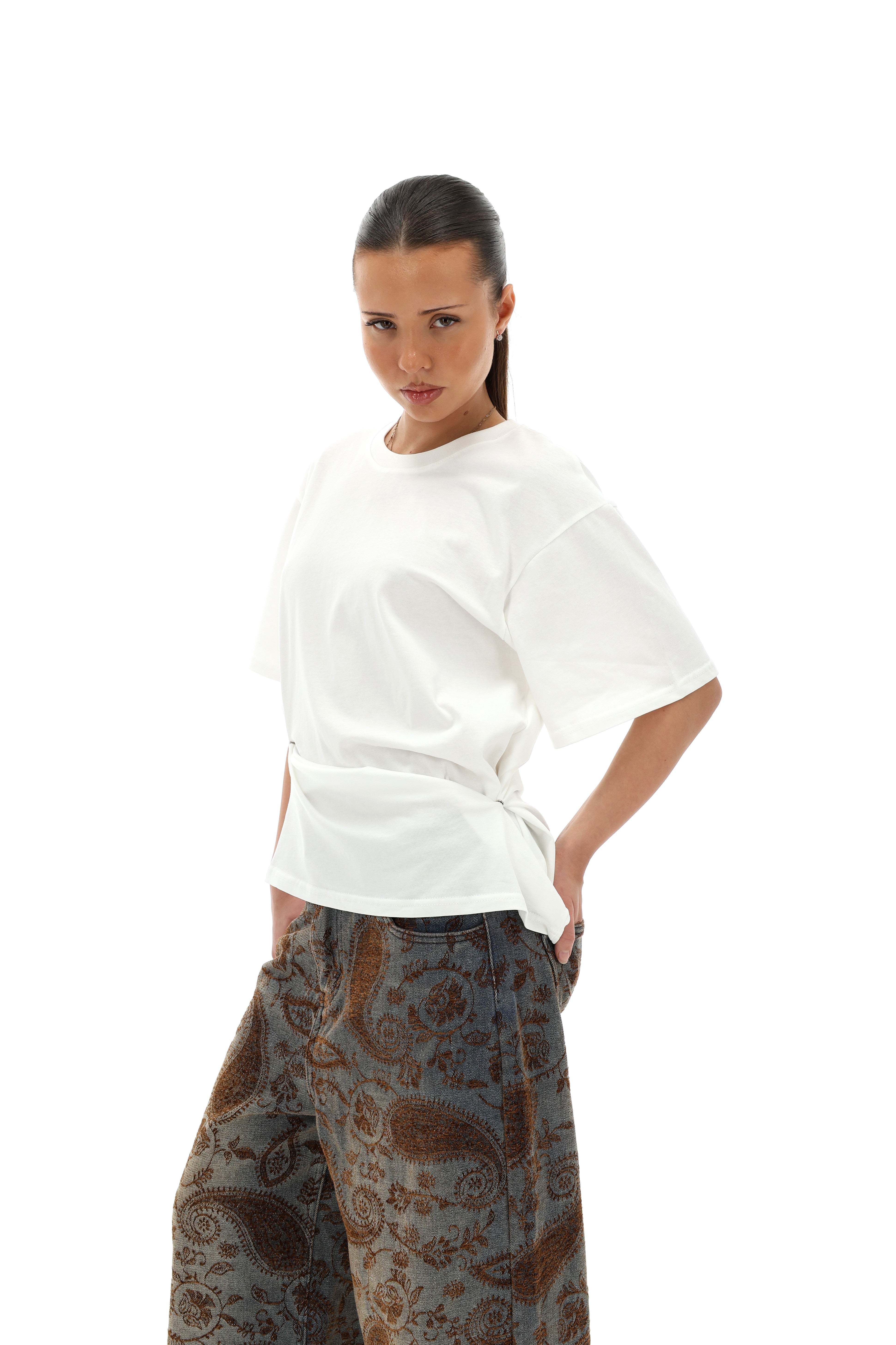 MEDVILNĖS PALAIDINĖ SU JUOSMENS DETALĖMIS