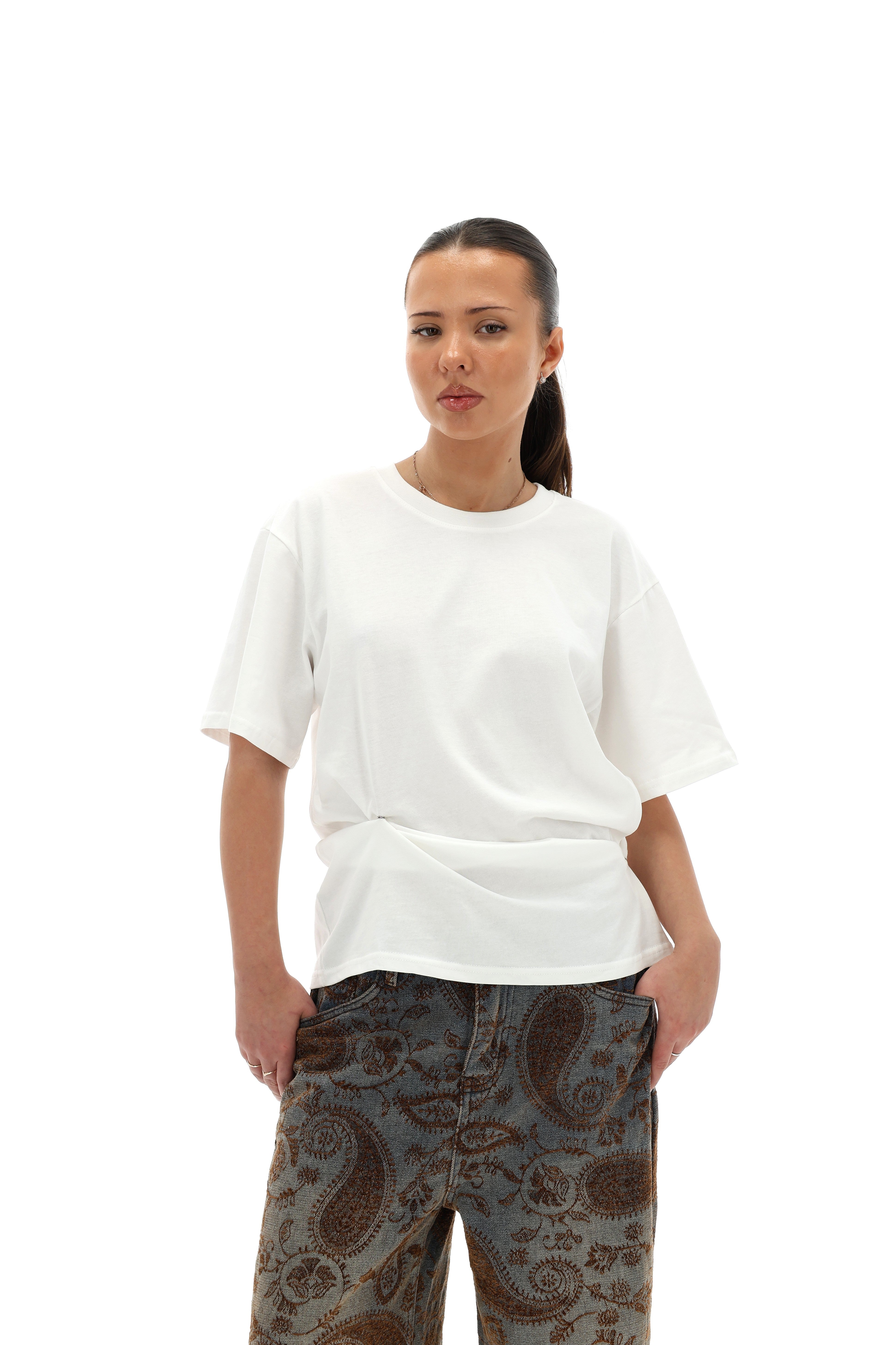 MEDVILNĖS PALAIDINĖ SU JUOSMENS DETALĖMIS