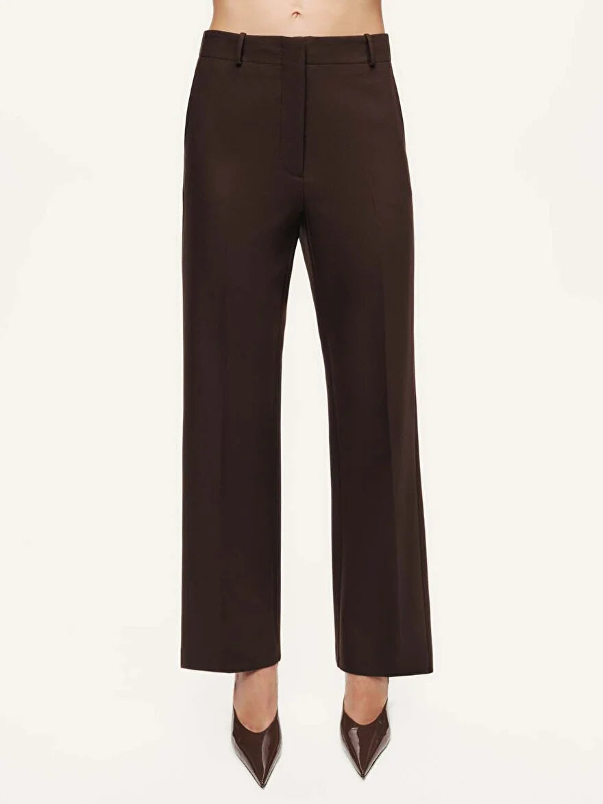 KLASIKINĖS RUDOS KELNĖS CHOCO