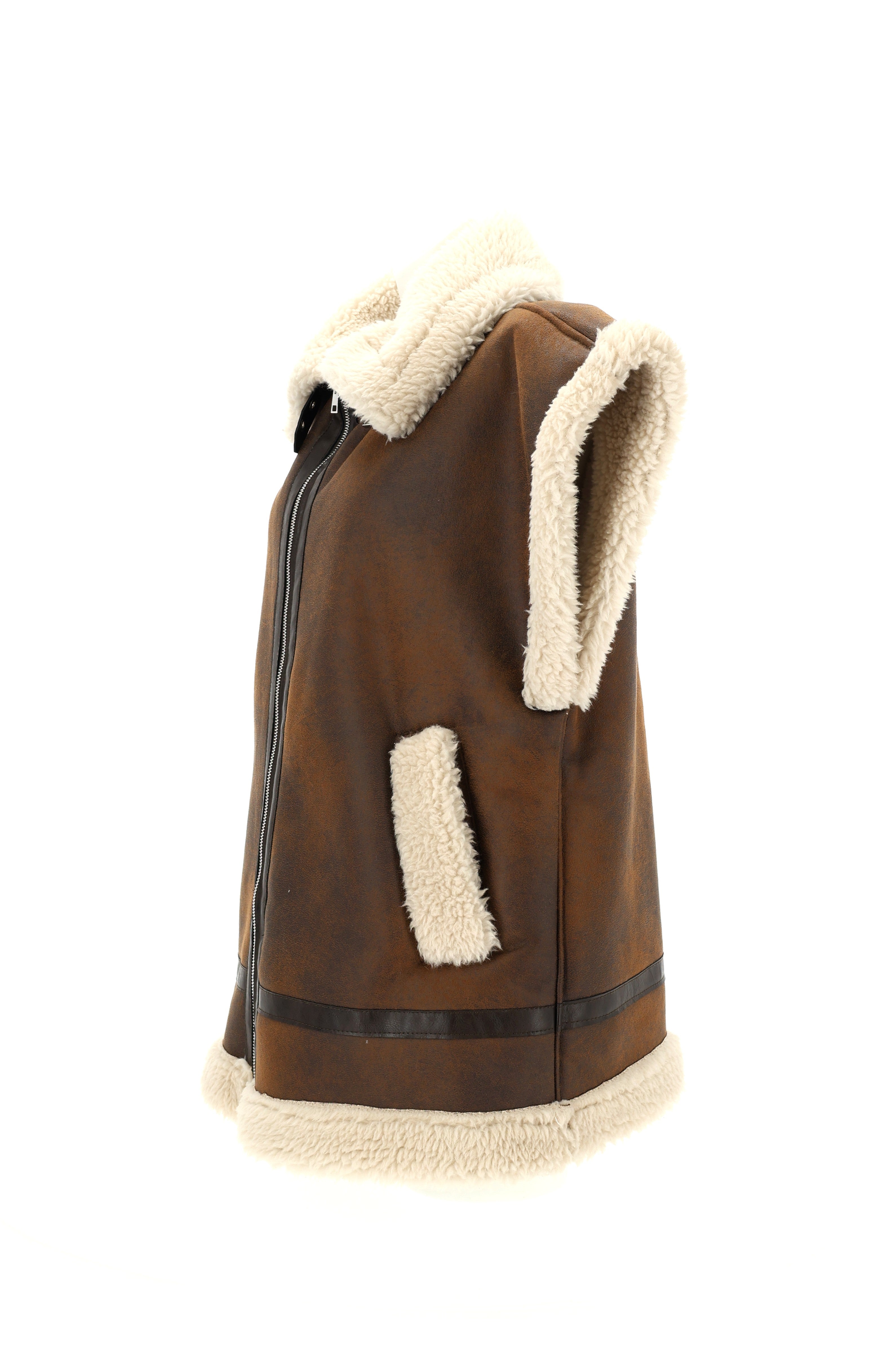 OVERSIZE LIEMENĖ SU DIRBTINIU KAILIU