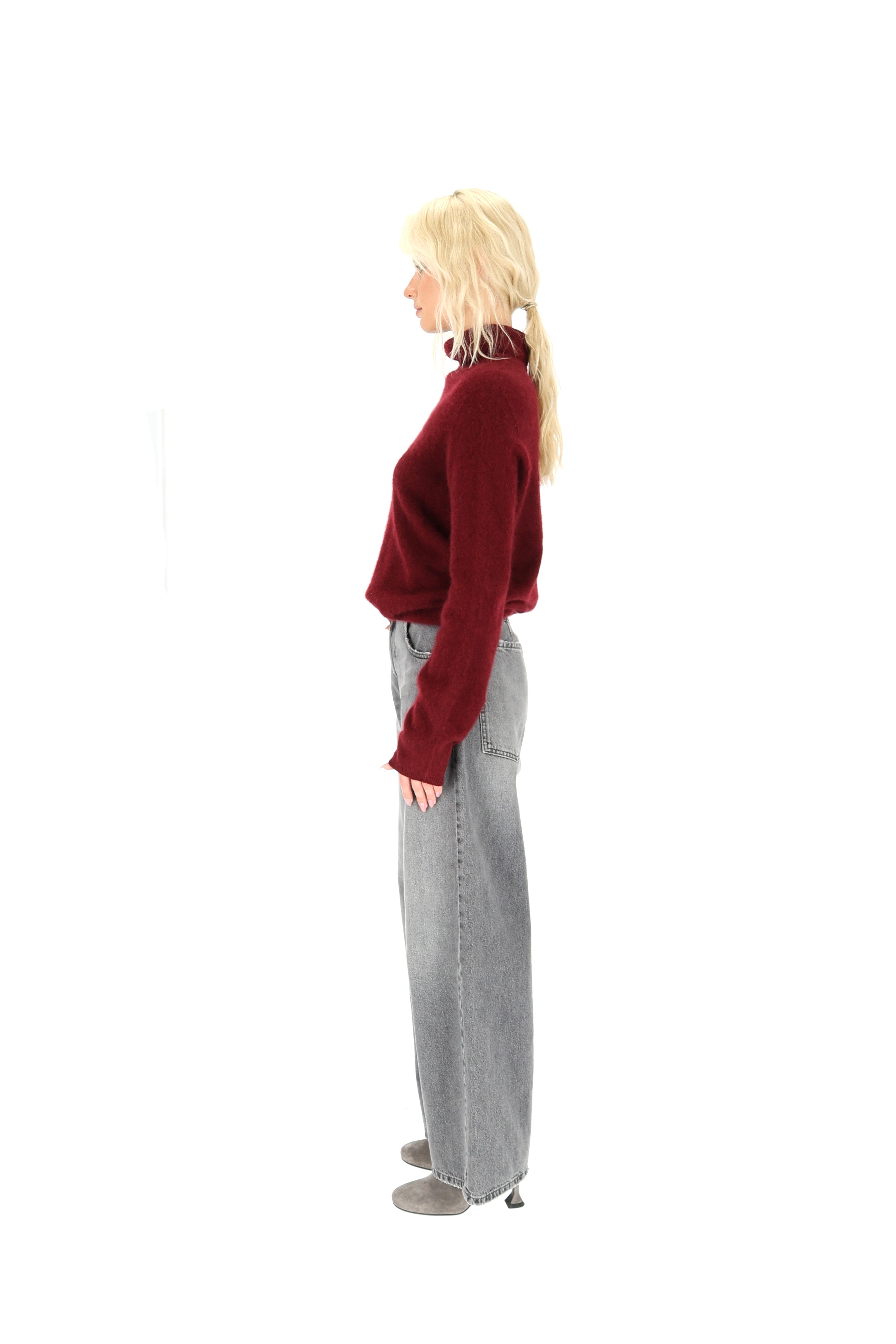 OVERSIZED BORDO MEGZTINIS SU GOLFU