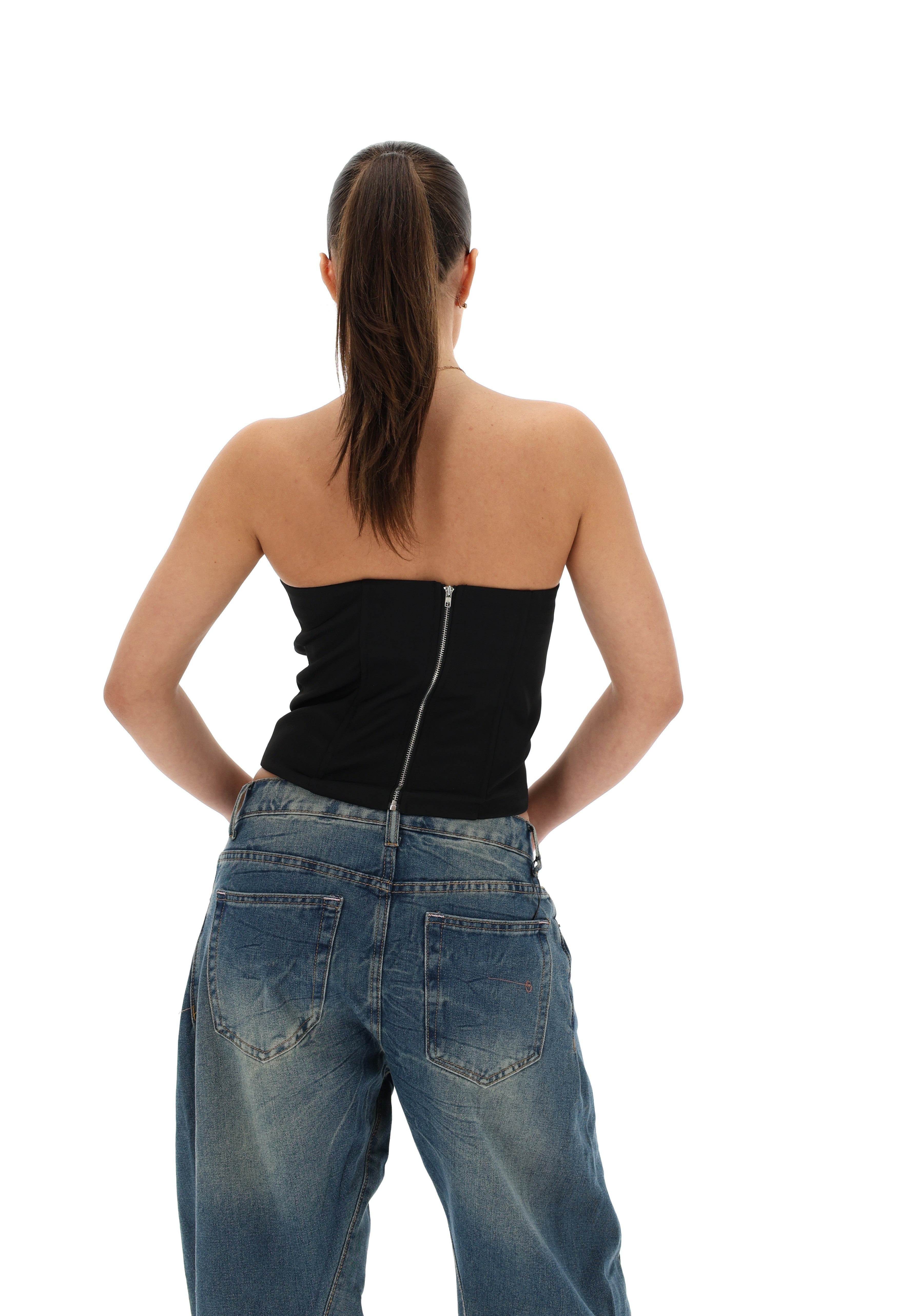 KORSETO PALAIDINĖ BLACK SWAN