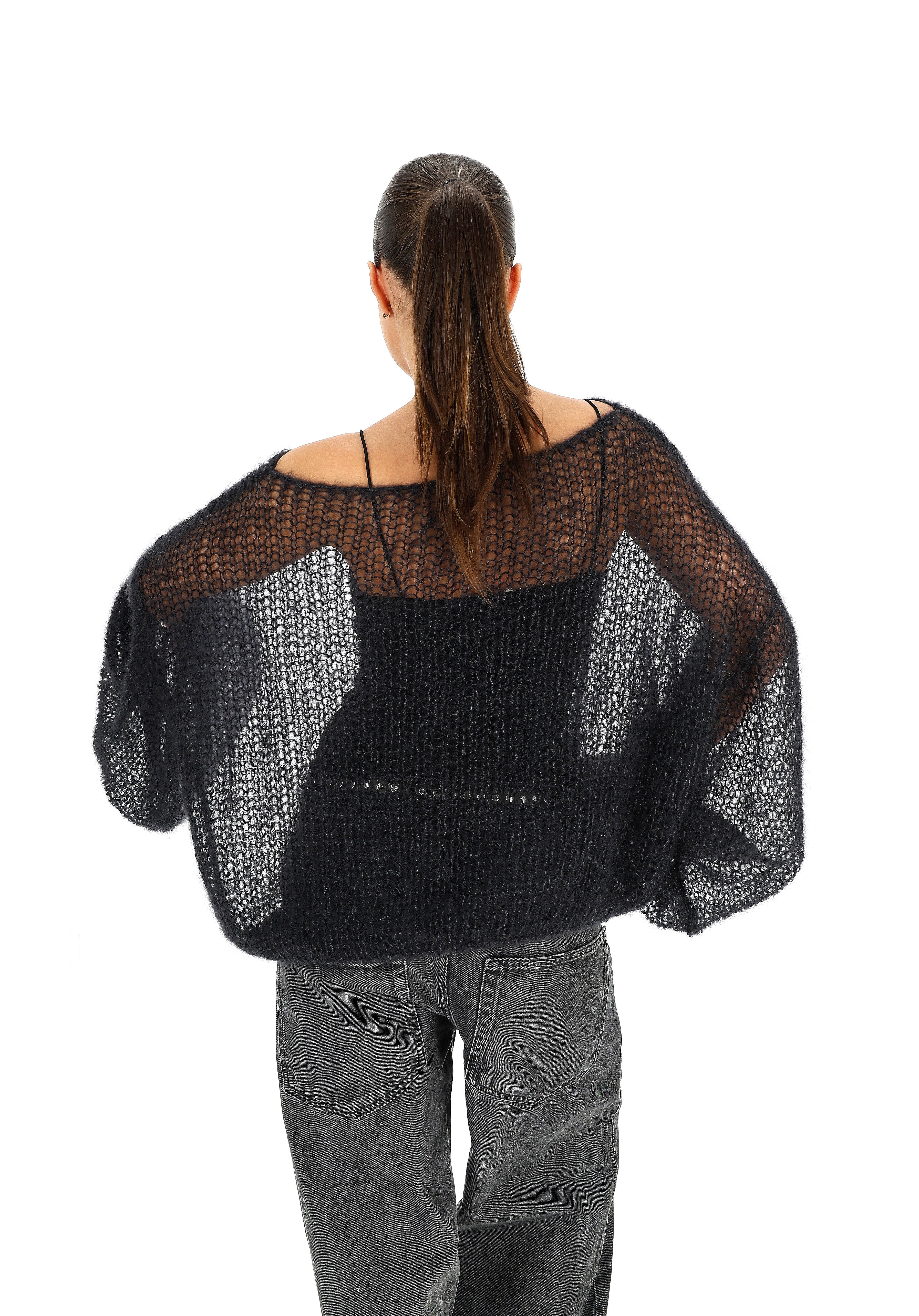 HANDMADE MOHEROS IR ŠILKO MEGZTINIS